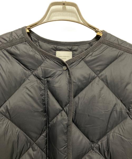 URBAN RESEARCH DOORS（アーバンリサーチドアーズ）URBAN RESEARCH DOORS (アーバンリサーチドアーズ) ライトダウンキルトコート ブラック サイズ:Mの古着・服飾アイテム