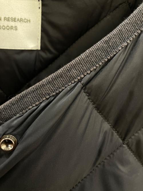 URBAN RESEARCH DOORS（アーバンリサーチドアーズ）URBAN RESEARCH DOORS (アーバンリサーチドアーズ) ライトダウンキルトコート ブラック サイズ:Mの古着・服飾アイテム