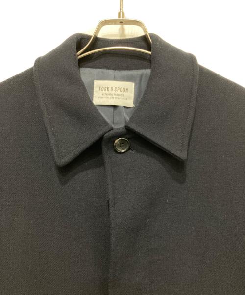 FORK&SPOON（フォーク＆スプーン）FORK&SPOON (フォーク＆スプーン) バルカラーミドルコート ネイビー サイズ:1の古着・服飾アイテム