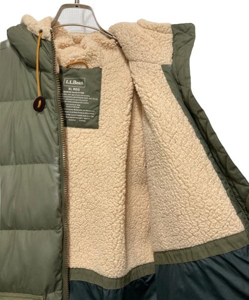L.L.Bean（エルエルビーン）L.L.Bean (エルエルビーン) ウィメンズ マウンテン・クラシック・ダウン・コート オリーブ サイズ:XLの古着・服飾アイテム
