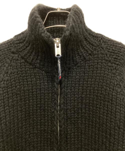 DAN（ダン）DAN (ダン) KANATA (カナタ) カウチンドライバーズセーター ブラック サイズ:44の古着・服飾アイテム