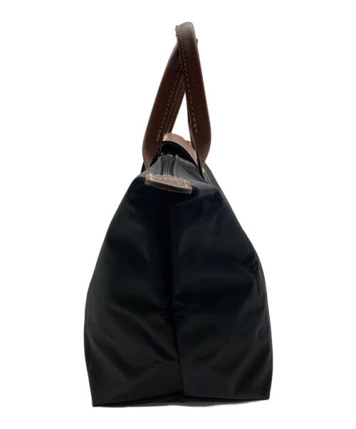 LONGCHAMP（ロンシャン）LONGCHAMP (ロンシャン) ル プリアージュ オリジナル S トップハンドルバッグ ブラックの古着・服飾アイテム