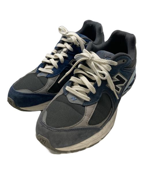 NEW BALANCE（ニューバランス）NEW BALANCE (ニューバランス) safari (サファリ) ローカットスニーカー ネイビー サイズ:US9の古着・服飾アイテム