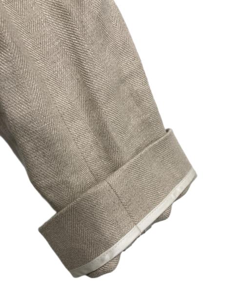 CHAOS（カオス）CHAOS (カオス) リネンヘリンボーンダブルブレストジャケット アイボリー サイズ:FREEの古着・服飾アイテム