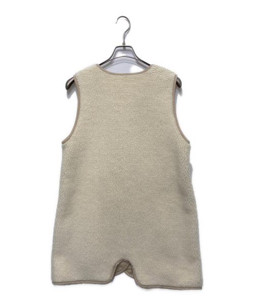 Sono（ソーノ）Sono (ソーノ) ボアライナー付きバルーンスリーブコート オリーブ サイズ:1の古着・服飾アイテム