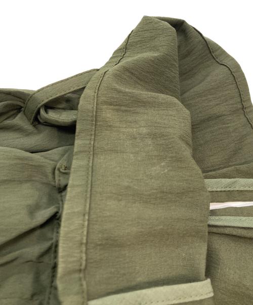 Sono（ソーノ）Sono (ソーノ) ボアライナー付きバルーンスリーブコート オリーブ サイズ:1の古着・服飾アイテム