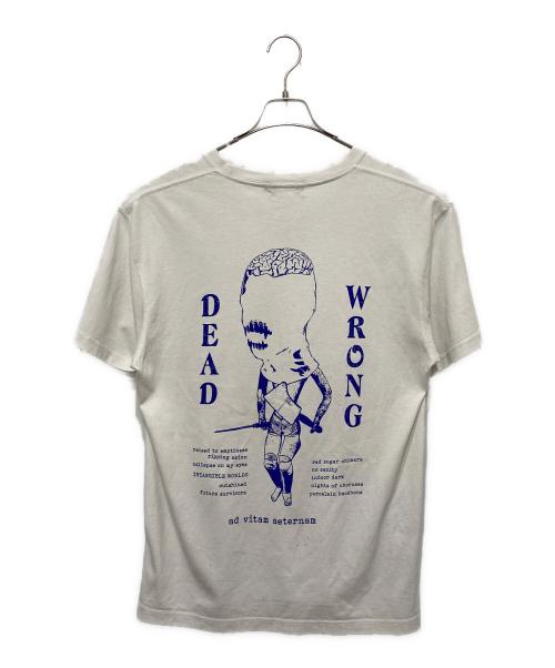 KIDILL（キディル）KIDILL (キディル) プリントTシャツ ホワイト サイズ:FREEの古着・服飾アイテム
