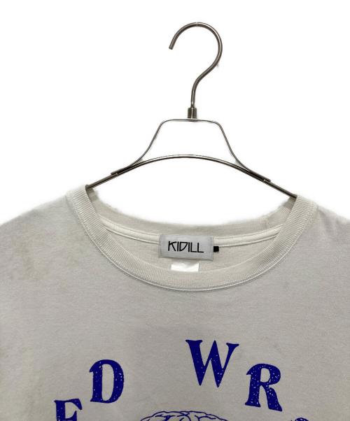 KIDILL（キディル）KIDILL (キディル) プリントTシャツ ホワイト サイズ:FREEの古着・服飾アイテム
