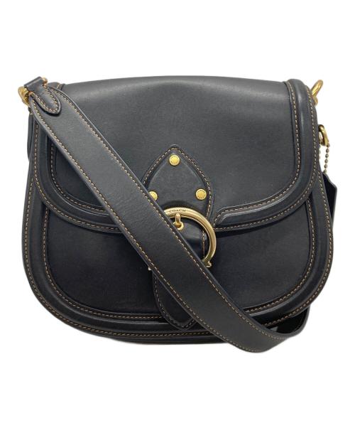COACH（コーチ）COACH (コーチ) ビートサドルバッグ ブラックの古着・服飾アイテム