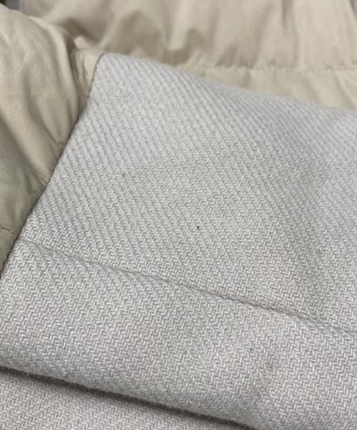HERNO（ヘルノ）HERNO (ヘルノ) ウール切替ダウンコート ベージュ サイズ:40の古着・服飾アイテム