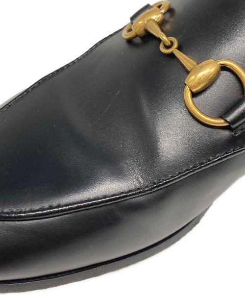 GUCCI（グッチ）GUCCI (グッチ) ホースビット レザーローファー ブラック サイズ:35の古着・服飾アイテム