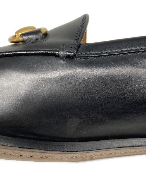 GUCCI（グッチ）GUCCI (グッチ) ホースビット レザーローファー ブラック サイズ:35の古着・服飾アイテム