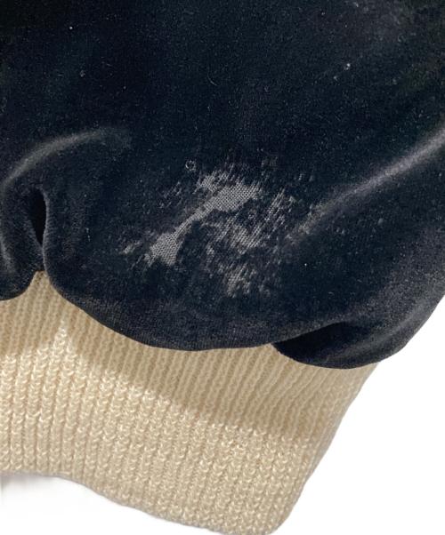 SWITCH（スイッチ）SWITCH (スイッチ) 別珍スカジャン ブラック×イエロー サイズ:Lの古着・服飾アイテム