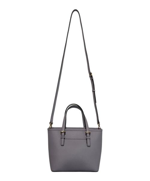MICHAEL KORS（マイケル・コース）MICHAEL KORS (マイケル・コース) 2WAYショルダーバッグ パープルの古着・服飾アイテム