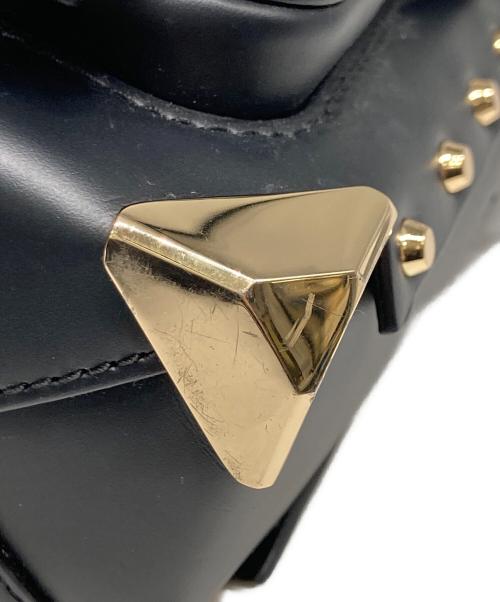 MICHAEL KORS（マイケル・コース）MICHAEL KORS (マイケル・コース) マンハッタン サッチェル バッグ ブラックの古着・服飾アイテム