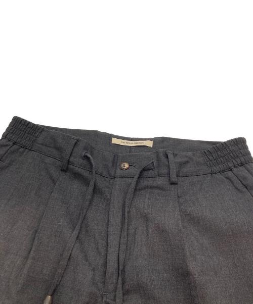 giab's ARCHIVIO（ジャブス アルキヴィオ）giab's ARCHIVIO (ジャブス アルキヴィオ) イージースラックス グレー サイズ:44の古着・服飾アイテム