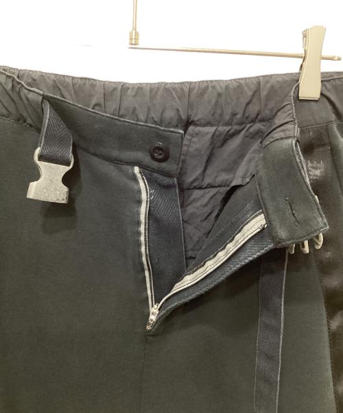 NIKE（ナイキ）NIKE (ナイキ) sacai (サカイ) コラボスウェットパンツ ブラック サイズ:XSの古着・服飾アイテム