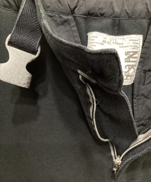 NIKE（ナイキ）NIKE (ナイキ) sacai (サカイ) コラボスウェットパンツ ブラック サイズ:XSの古着・服飾アイテム