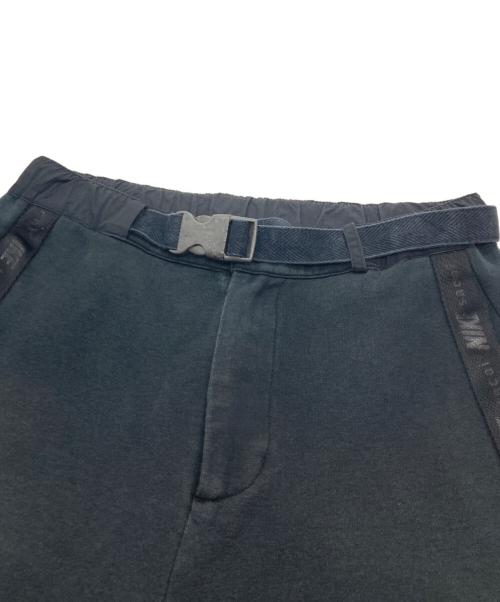 NIKE（ナイキ）NIKE (ナイキ) sacai (サカイ) コラボスウェットパンツ ブラック サイズ:XSの古着・服飾アイテム
