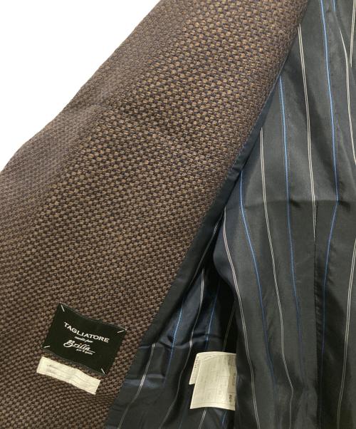 TAGLIATORE（タリアトーレ）TAGLIATORE (タリアトーレ) ダブルブレストジレ ブラウン サイズ:44Rの古着・服飾アイテム