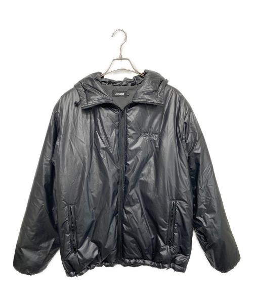 X-LARGE（エクストララージ）X-LARGE (エクストララージ) キルティングロゴフーデッドパファージャケット ブラック サイズ:Lの古着・服飾アイテム