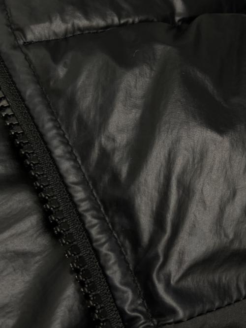 X-LARGE（エクストララージ）X-LARGE (エクストララージ) キルティングロゴフーデッドパファージャケット ブラック サイズ:Lの古着・服飾アイテム