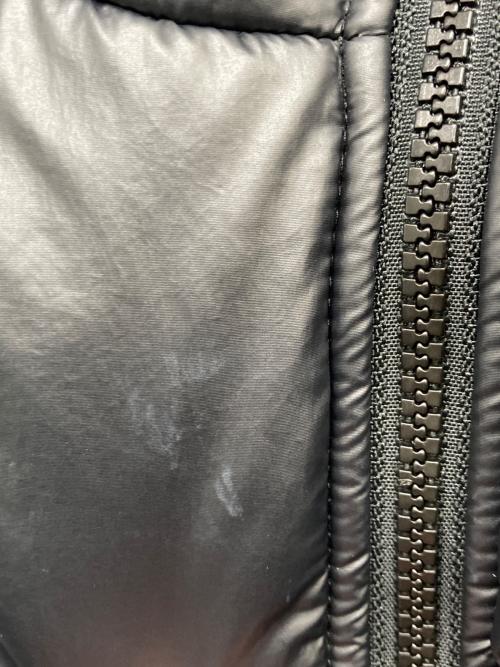 X-LARGE（エクストララージ）X-LARGE (エクストララージ) キルティングロゴフーデッドパファージャケット ブラック サイズ:Lの古着・服飾アイテム