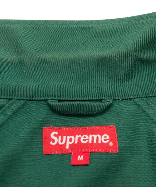 SUPREME（シュプリーム）Supreme (シュプリーム) ANTIHERO (アンタイヒーロー) スナップフロントツイルジャケット グリーン サイズ:Mの古着・服飾アイテム
