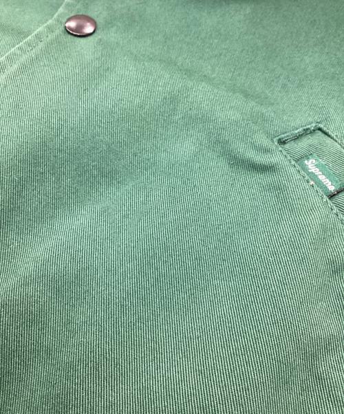 SUPREME（シュプリーム）Supreme (シュプリーム) ANTIHERO (アンタイヒーロー) スナップフロントツイルジャケット グリーン サイズ:Mの古着・服飾アイテム