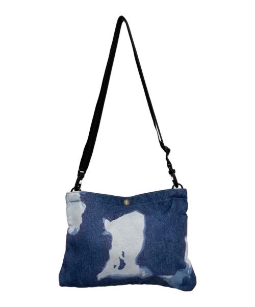 THE NORTH FACE（ザ ノース フェイス）THE NORTH FACE (ザ ノース フェイス) Supreme (シュプリーム) ブリーチデニムプリント ショルダーバッグ/サコッシュ ブルーの古着・服飾アイテム