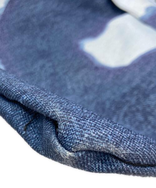 THE NORTH FACE（ザ ノース フェイス）THE NORTH FACE (ザ ノース フェイス) Supreme (シュプリーム) ブリーチデニムプリント ショルダーバッグ/サコッシュ ブルーの古着・服飾アイテム