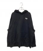 Y-3ワイスリー）の古着「ロゴ刺繍パーカー」｜ブラック