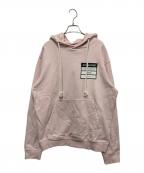 Maison Margielaメゾンマルジェラ）の古着「STEREO TYPE プルオーバーパーカー」｜ピンク