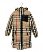 BURBERRY LONDONバーバリーロンドン）の古着「リバーシブル チェック パターン パファーコート」｜ブラック