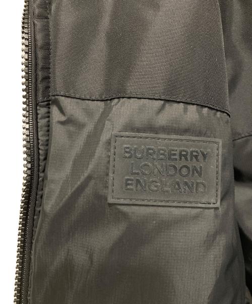 BURBERRY LONDON（バーバリーロンドン）BURBERRY LONDON (バーバリーロンドン) リバーシブル チェック パターン パファーコート ブラック サイズ:12Y(152cm)の古着・服飾アイテム