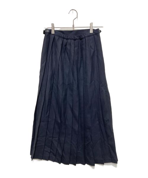 O'NEIL OF DUBLIN（オニールオブダブリン）O'NEIL OF DUBLIN (オニールオブダブリン) ラップスカート ネイビー サイズ:38の古着・服飾アイテム