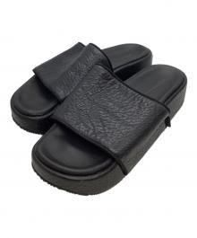 Y-3（ワイスリー）の古着「厚底スライドサンダル」｜ブラック