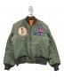 BUZZ RICKSON'S（バズリクソンズ）の古着「MA-1ジャケット」｜セージグリーン