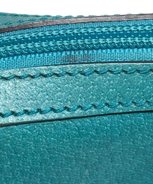 GUCCI（グッチ）GUCCI (グッチ) ハンドバッグ ターコイズブルーの古着・服飾アイテム