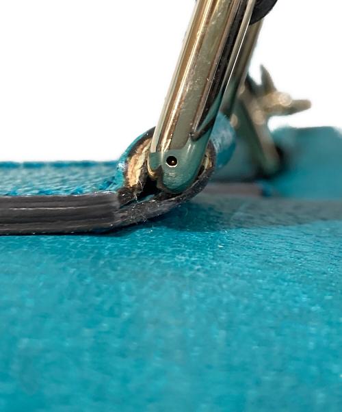 GUCCI（グッチ）GUCCI (グッチ) ハンドバッグ ターコイズブルーの古着・服飾アイテム