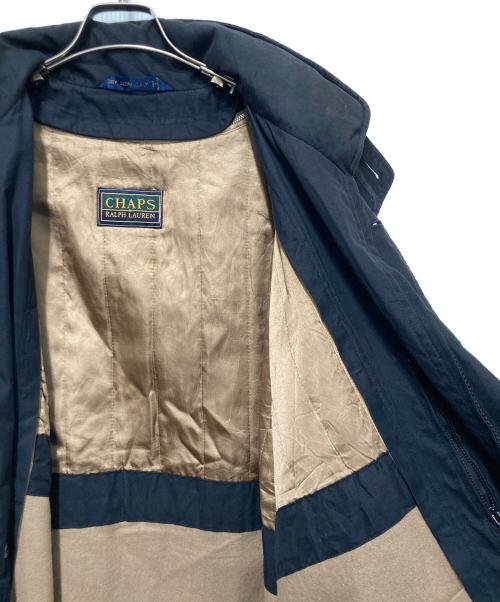 CHAPS RALPH LAUREN（チャップス ラルフローレン）CHAPS RALPH LAUREN (チャップス ラルフローレン) ライナー付スタンドカラーコート ブラック サイズ:XLの古着・服飾アイテム