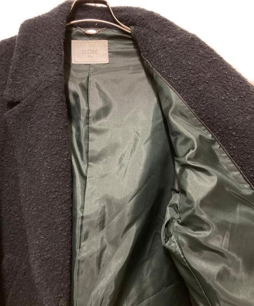 SLOBE IENA（スローブ イエナ）SLOBE IENA (スローブ イエナ) ダブルループビッグラペルショートコート ブラック サイズ:FREEの古着・服飾アイテム