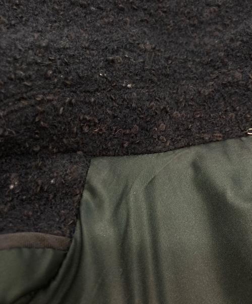 SLOBE IENA（スローブ イエナ）SLOBE IENA (スローブ イエナ) ダブルループビッグラペルショートコート ブラック サイズ:FREEの古着・服飾アイテム