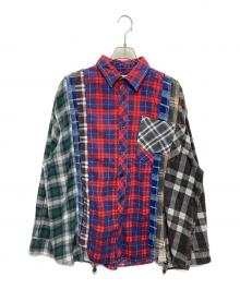 Rebuild by Needles（リビルドバイニードルス）の古着「再構築マルチチェックシャツ」｜マルチカラー