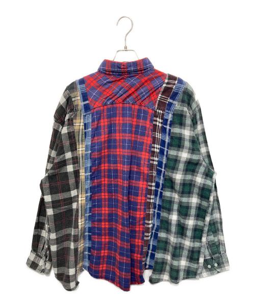 Rebuild by Needles（リビルドバイニードルス）Rebuild by Needles (リビルドバイニードルス) 再構築マルチチェックシャツ マルチカラー サイズ:表記なしの古着・服飾アイテム
