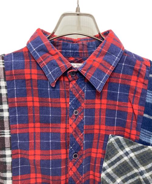 Rebuild by Needles（リビルドバイニードルス）Rebuild by Needles (リビルドバイニードルス) 再構築マルチチェックシャツ マルチカラー サイズ:表記なしの古着・服飾アイテム