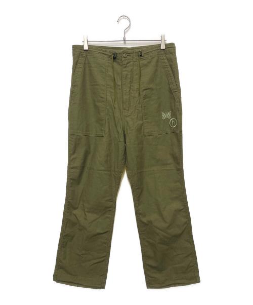 Needles（ニードルズ）Needles (ニードルズ) HIDDEN NY (ヒドゥンニューヨーク) ベイカーパンツ グリーン サイズ:Sの古着・服飾アイテム