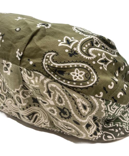 KAPITAL JOURNEY PRODUCT（キャピタル）KAPITAL JOURNEY PRODUCT (キャピタル) バンダナ ショルダーバッグ グリーンの古着・服飾アイテム