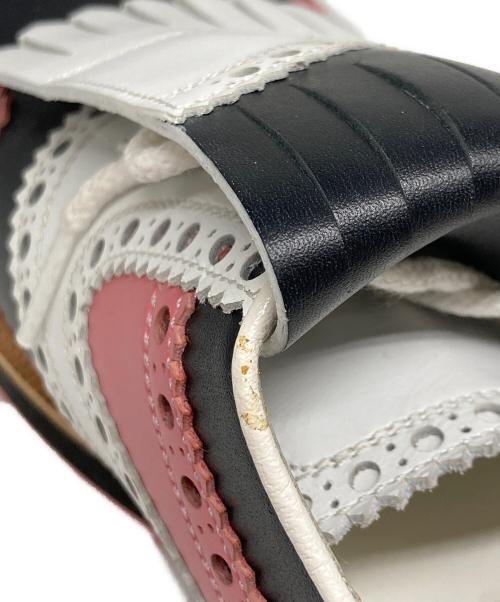 GUCCI（グッチ）GUCCI (グッチ) キルト付 ゴルフ シューズ ピンク サイズ:39の古着・服飾アイテム