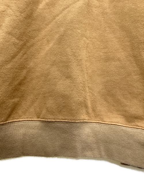 stussy（ステューシー）stussy (ステューシー) ハーフジップスウェット ベージュ サイズ:Ｍの古着・服飾アイテム